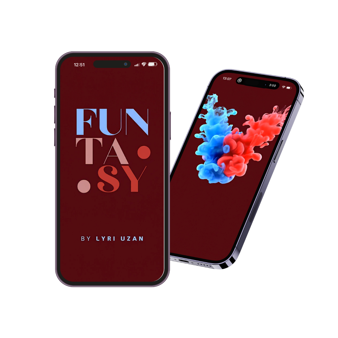 Funtasy app shown on two iPhones